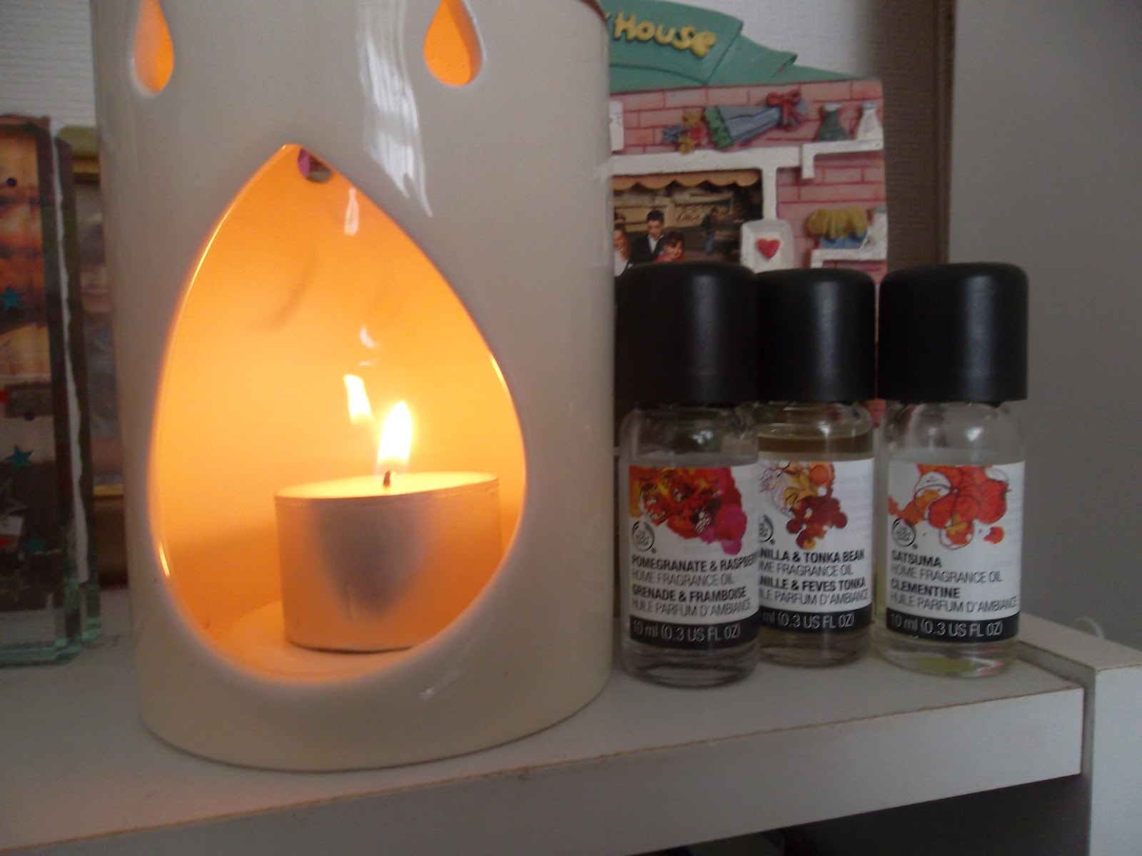 WhenItRainsItPours REVIEW The Body Shop Home Fragrance Oils