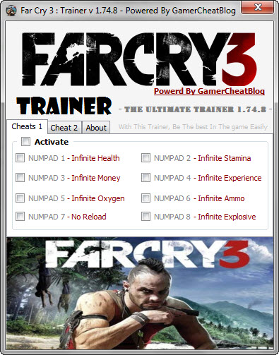 far cry 3 trainer