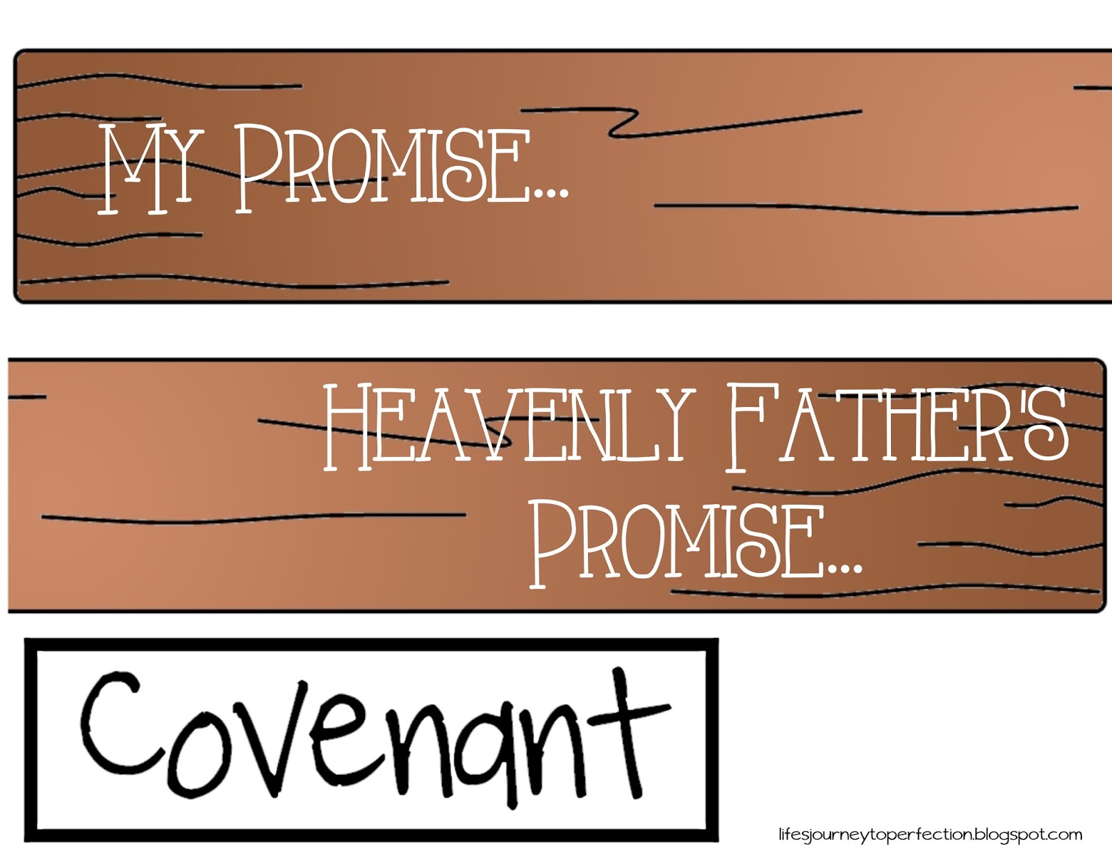 Life's Journey To Perfection LDS Sharing Time Ideas for May 2015 week