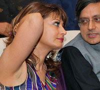Sunanda Pushkar slaps youth trying to misbehave with her at airport 