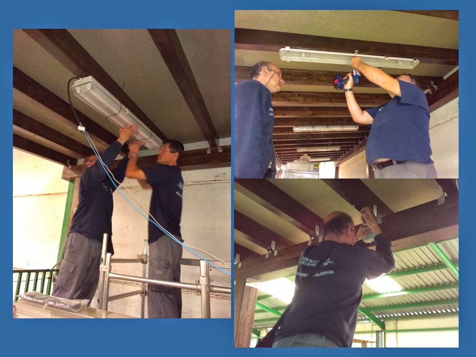 Taller Empleo Alaquàs Energia Neta: Iluminación pérgola madera