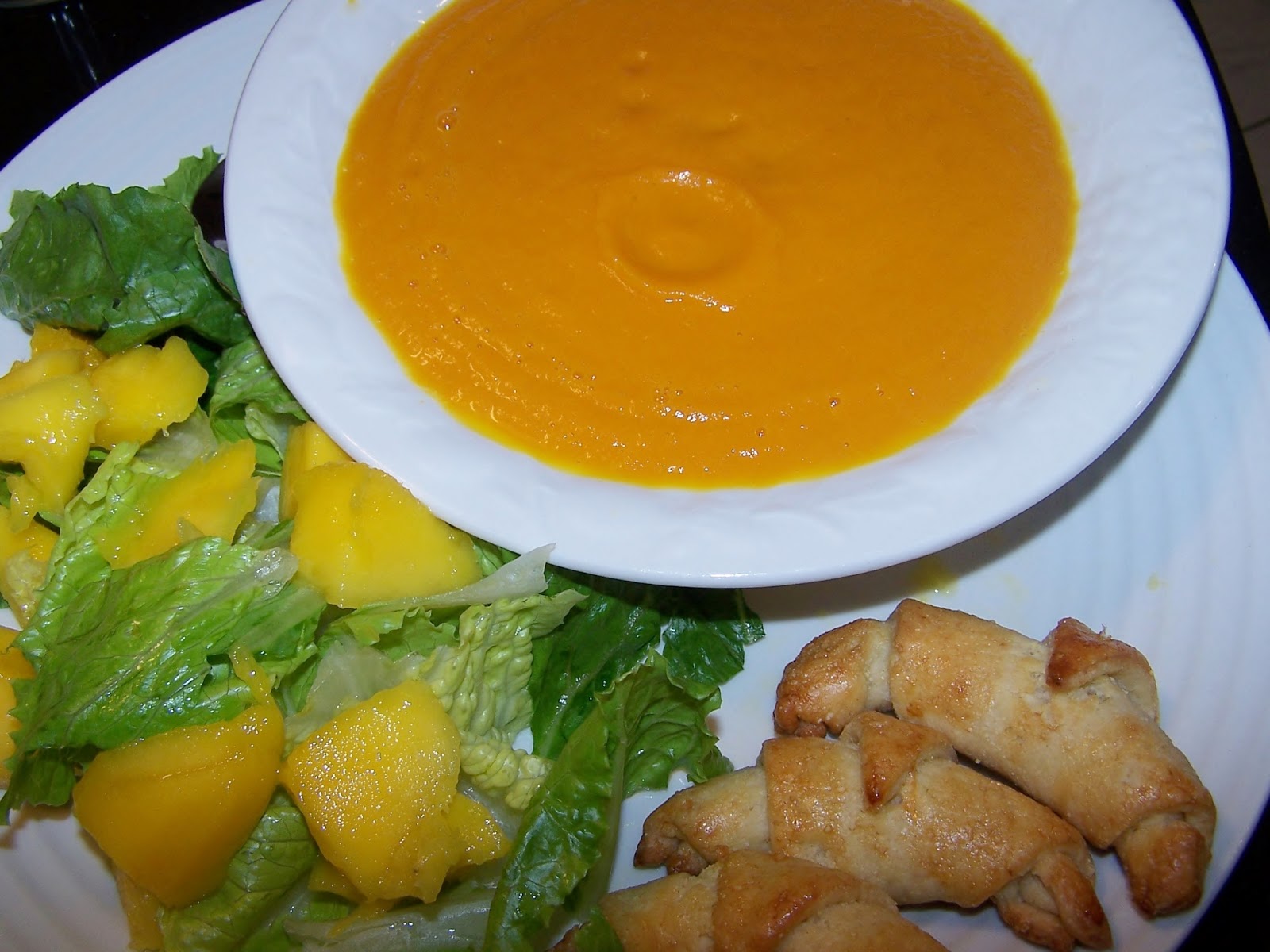 Ginger Carrot & Celery Soup, gluten free Skinny GF Chef healthy and