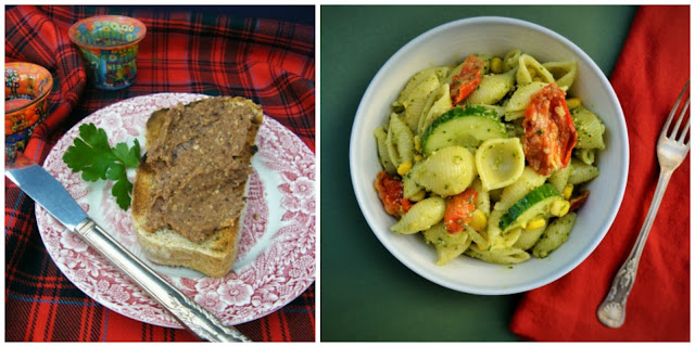 Spicy Black Bean Pate and The Best Summer Pasta Salad Spicy Black Bean Pate and The Best Summer Pasta Salad