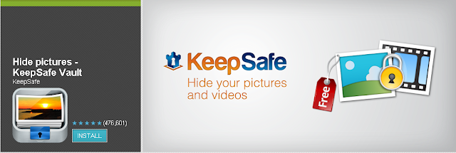 كيف تحمي صورك الخاصة على هاتف الاندرويد في حالة سرقته او ضياعه Keep+safe