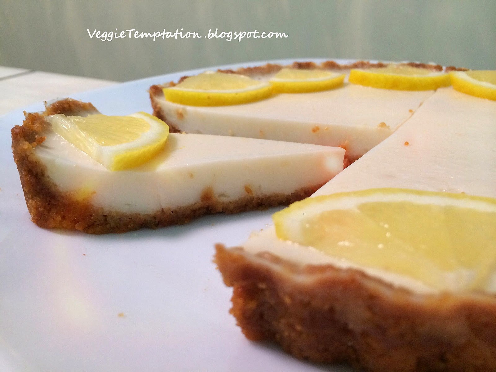 ♥ Veggie Temptation Vegan Creamy Lemon Tart