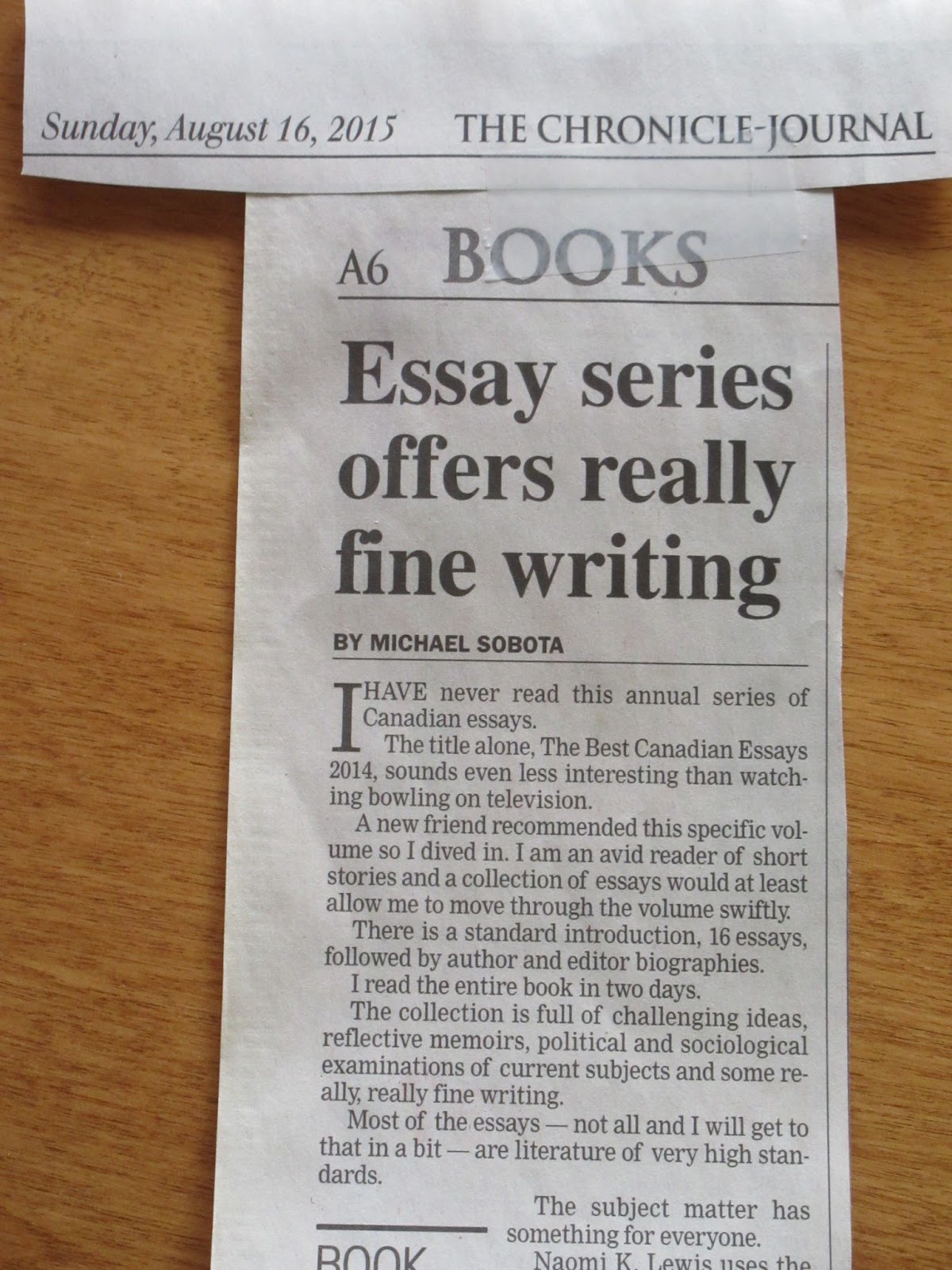 best essays review