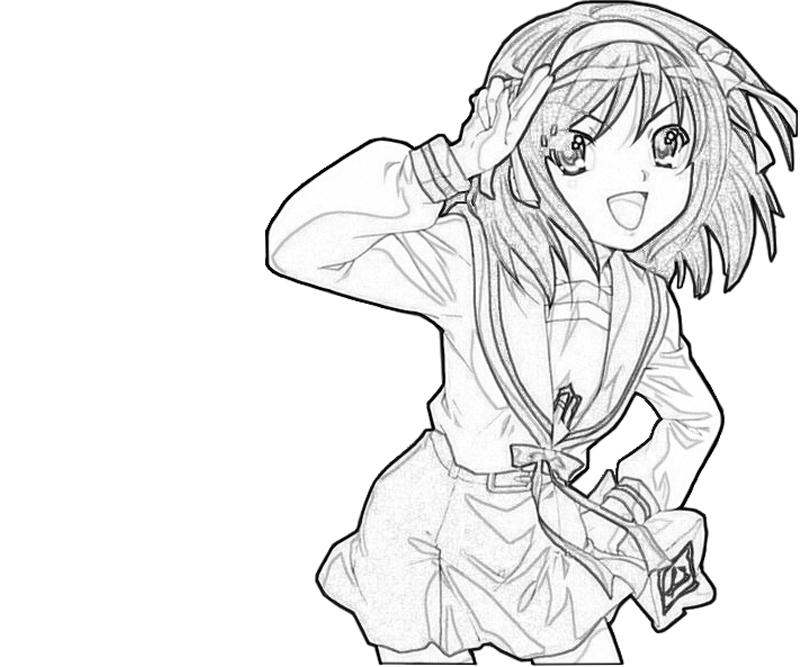 Suzumiya Haruhi Character Coloring Pages suzumiya-haruhi-character-coloring-pages
