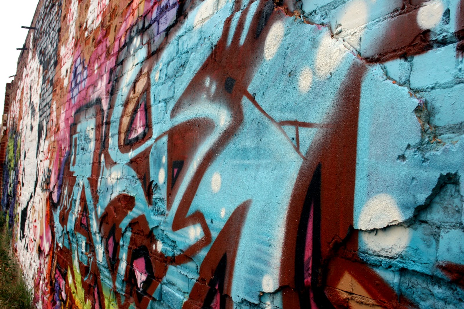 being green i like street art