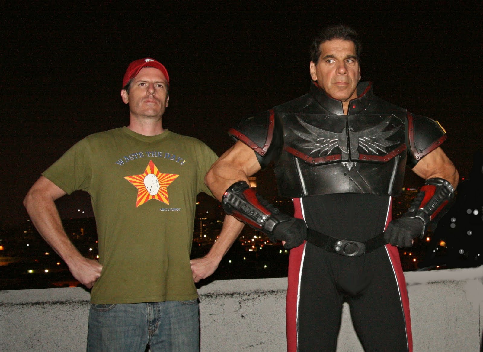 Displaying 18> Images For - Lou Ferrigno Then And Now... Arnold Schwarzenegger