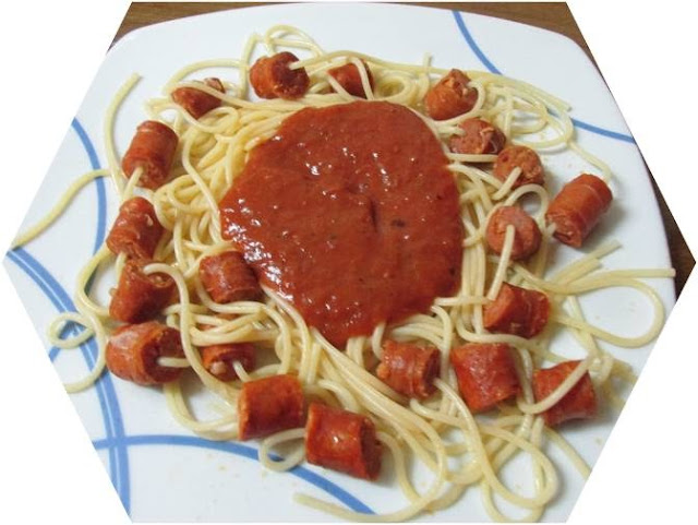 Espaguetis  Con Chistorra
