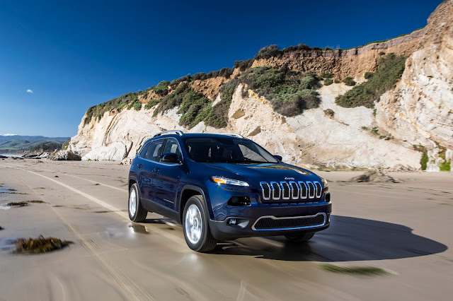 Cherokee 2016 Jeep Cherokee Limited 4x4 blue beach
