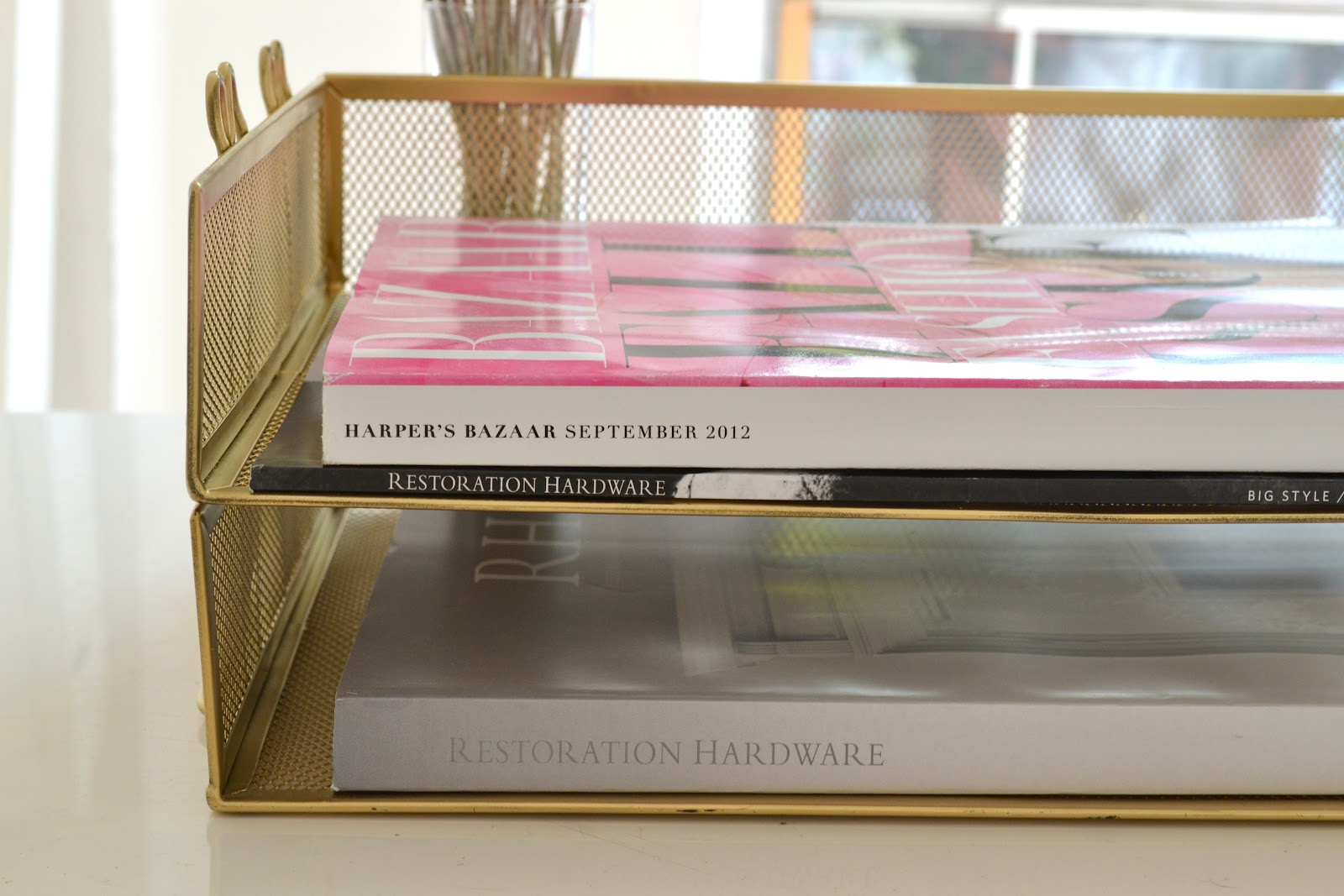 Heart of Gold How To Golden Office Storage