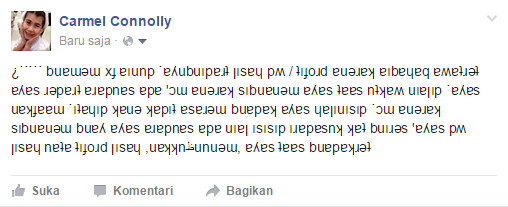 Cara Mudah Membuat Status dengan Tulisan Terbalik di Facebook Cara Mudah Membuat Status dengan Tulisan Terbalik di Facebook