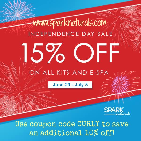 Curly Loves Essential Oils Happy Independence Day! Enjoy 25 Off