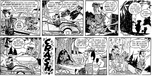 Yogi Bear, Sunday, October 1, 1961