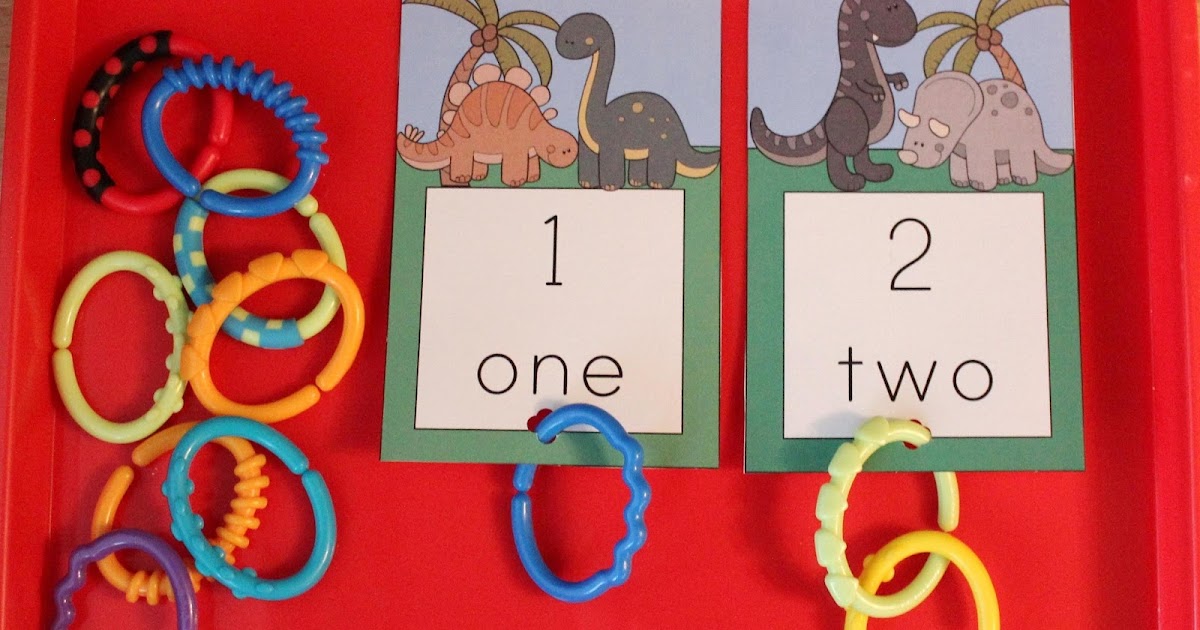 1 - 2 - 3 Learn Curriculum: Dinosaur Math Activities added