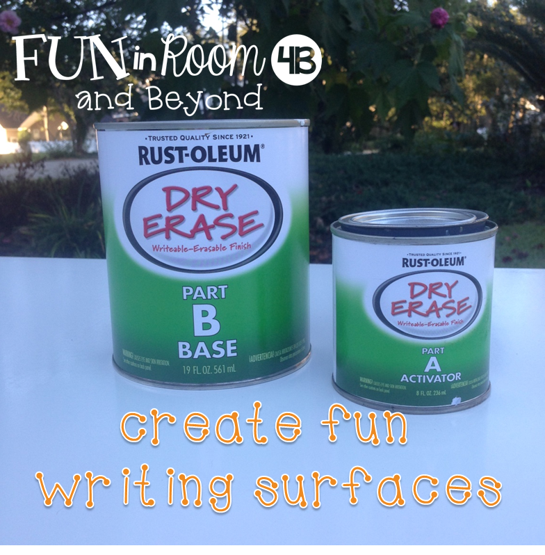 Dry Erase Surfaces Made Easy {A Bright Idea} Fun in Room 4B