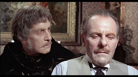 Vincent Price and Terry Thomas in The Abominable Dr. Phibes