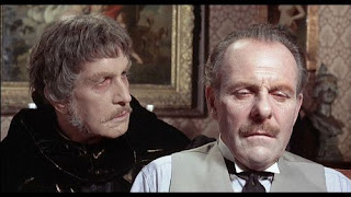 Vincent Price and Terry Thomas in The Abominable Dr. Phibes