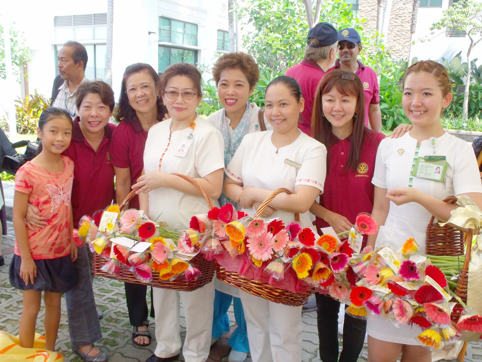 Rotary Club of Queenstown, Singapore RC QUEENSTOWN AT NURSES DAY