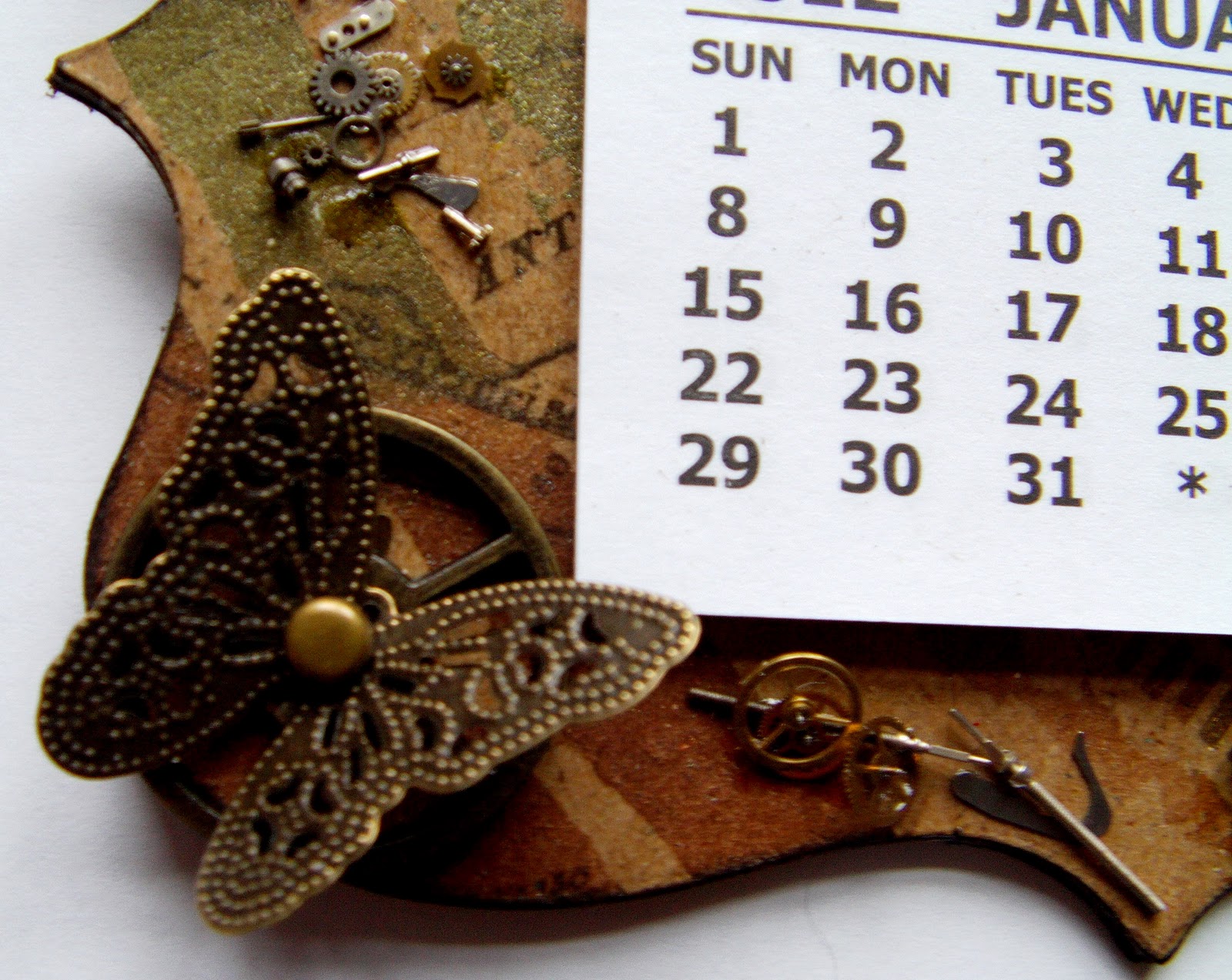 steampunk calendar