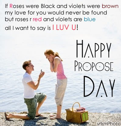 Happy Propose Day February 2015 SMS, Text Messages & Wishes