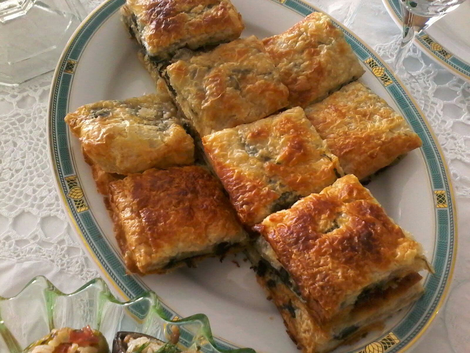 UnluPazılı Tepsi Böreği(Baklava Yufkasından) Marin'den Tarifler