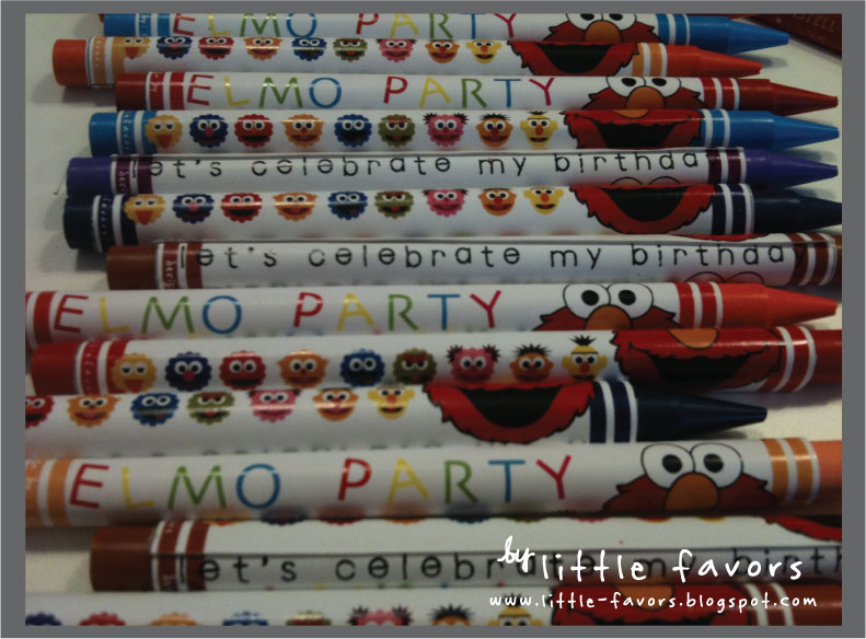Elmo Crayons