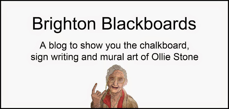 Brighton Blackboards by Ollie Stone
