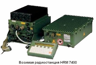 Внешний вид радиостанции HRM 7400