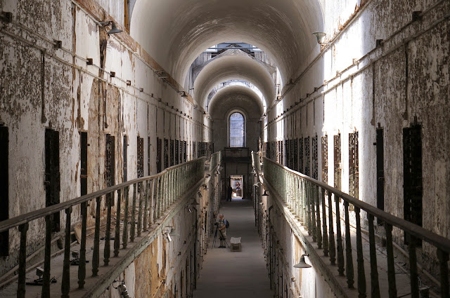 eastern state penitentiary, cell block