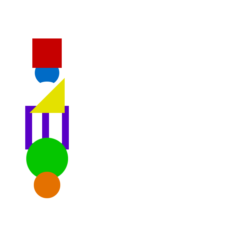 Align to First Item, Horizontal Center Align to First Item, Horizontal Center