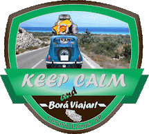 Keep Calm and Borá Viajar