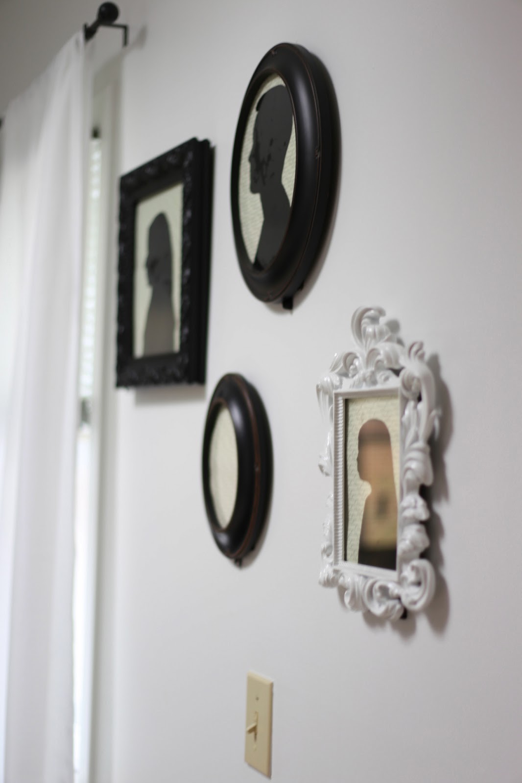 {DIY} Personalized Silhouette Cameo Frames Meadows and Reeds