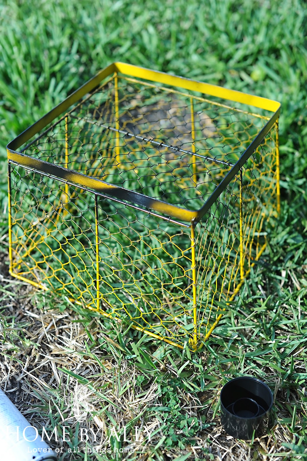 Home by Ally DIY Industrial Wire baskets