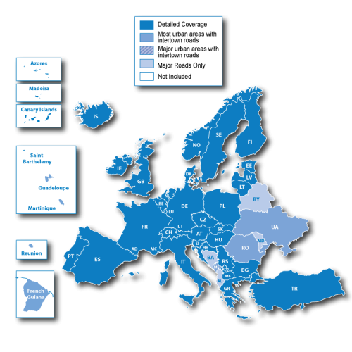 garmin mobile xt europe map