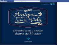 Dia del Amigo Quilmes 2012 en Facebook Amigos para toda la vida, descubrí como se verían dentro de 30 años