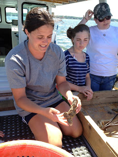 With Rachel Dean on the Roughwater
