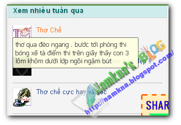 Thêm hiệu ứng tooltips cho rencent post và popuplar post cho blogger Thêm hiệu ứng tooltips cho rencent post và popuplar post cho blogger