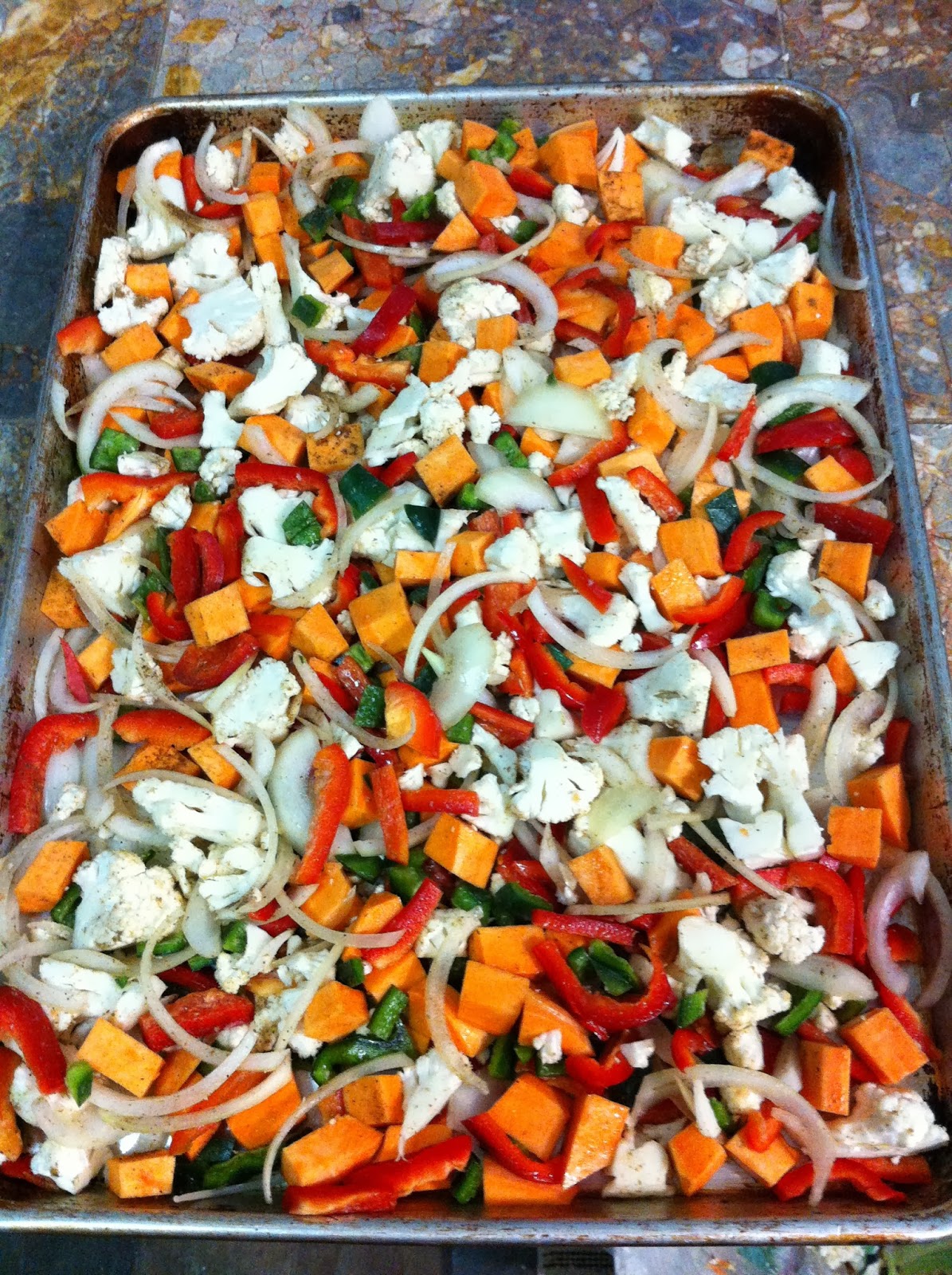 Good Food Stacked Roasted Vegetable Enchiladas