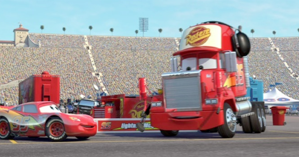 Dan the Pixar Fan Cars Pit Crew Member Mack