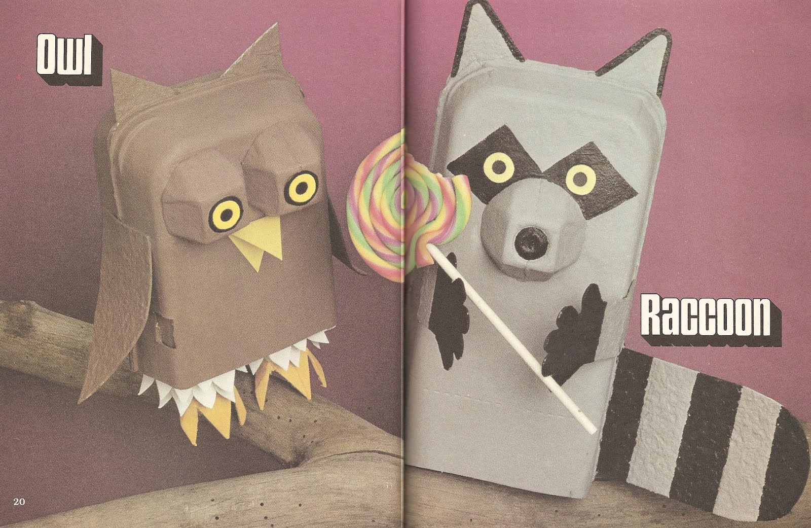 The Haunted Closet Egg Carton Easter Bunny (Egg Carton Critters, 1978)