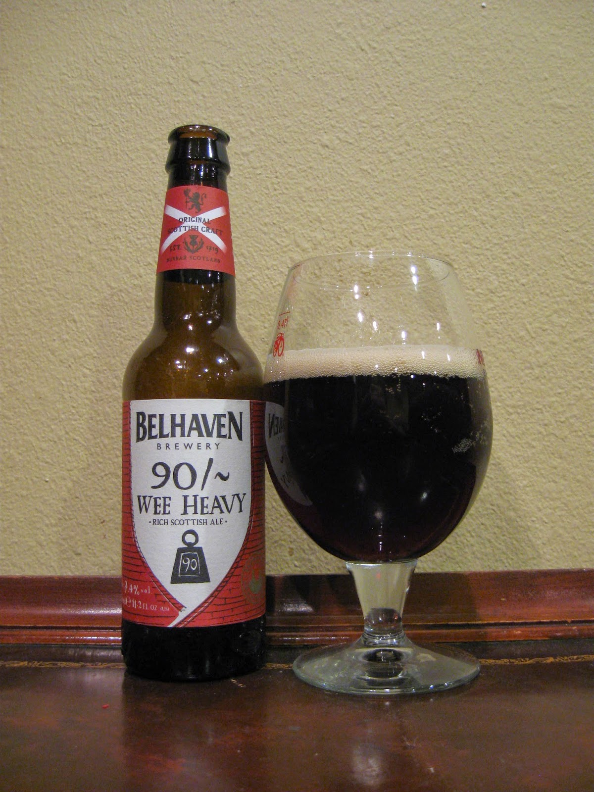 Doing Beer Justice Belhaven 90 Shilling Wee Heavy Scottish Ale