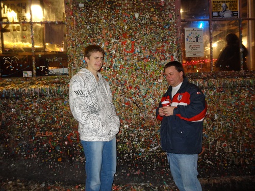 Seattle Gum Wall Post Alley