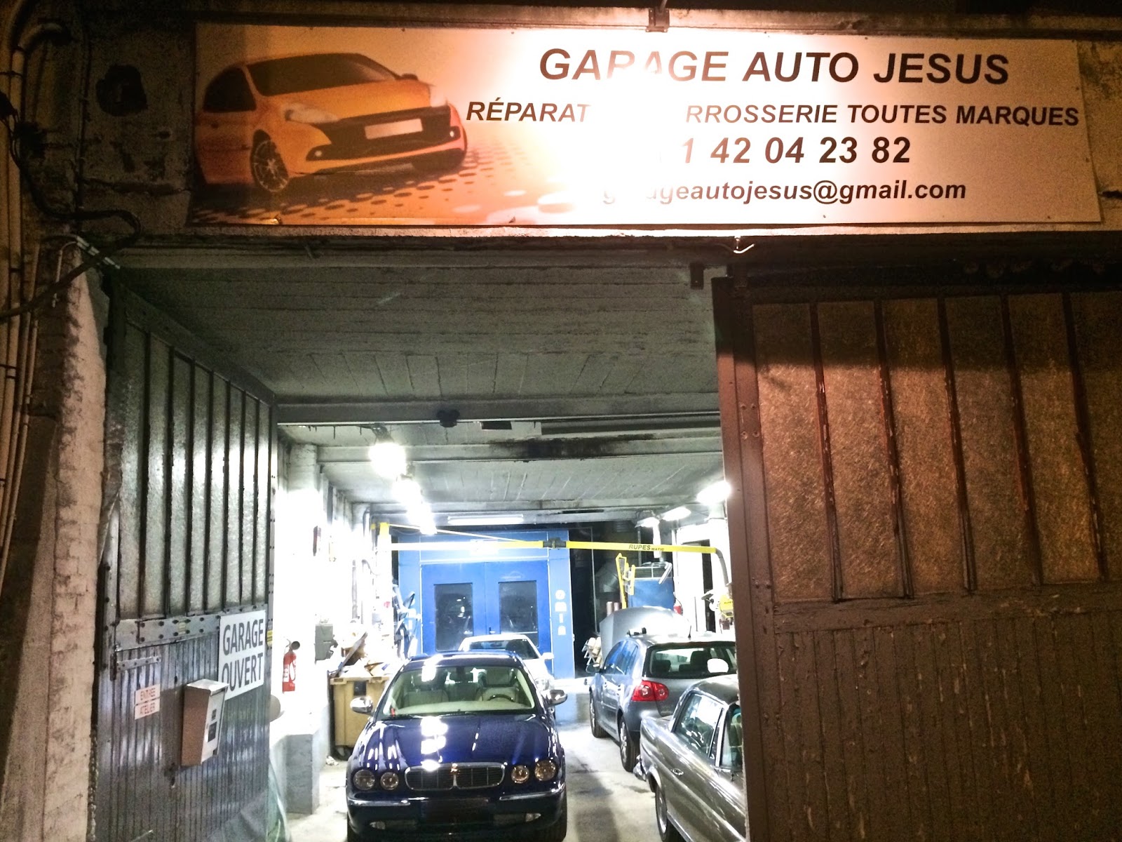 J'ai rencontré l'orfèvre de la carrosserie, le dieu de l'aile Jésus