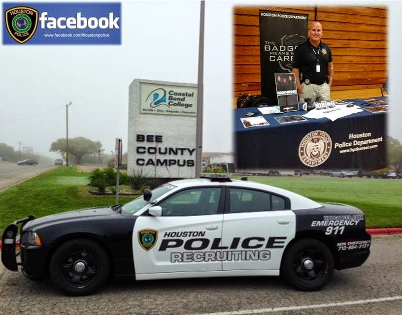 Houston Police Department Recruiting in Beeville, Texas