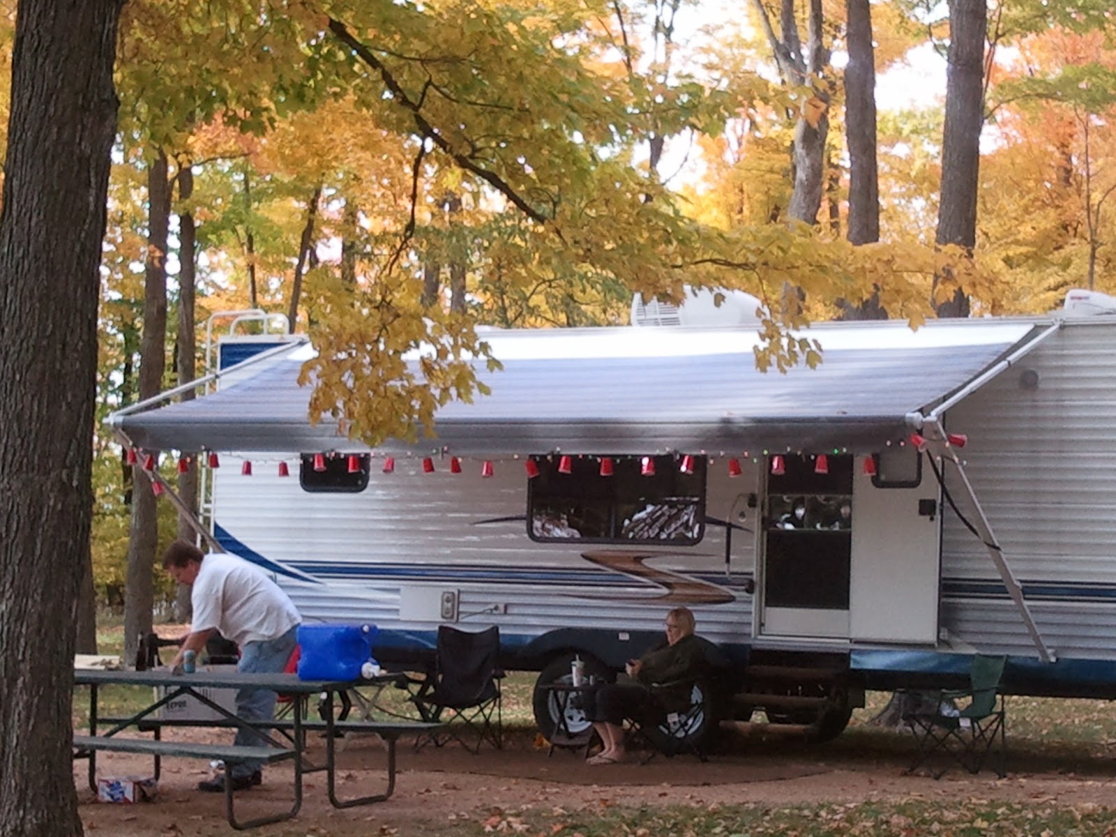 Amiklodge WeekEnd Camping at Big Eau Pleine Reservior