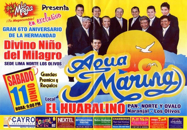 agua marina agua marina en el huaralino sabado 11 de junio agua marina agua marina en el huaralino sabado 11 de junio