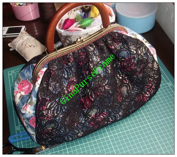 Purse Making by GinaPurseFrame July 2011