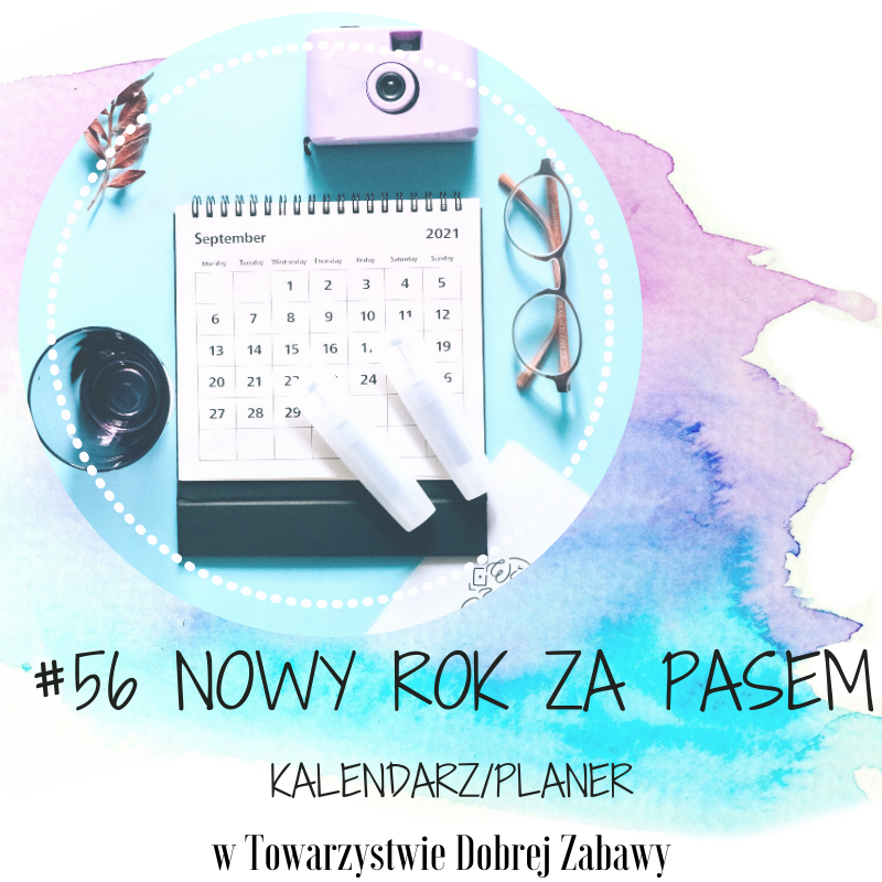 #56 wyzwanie Kalendarz planner